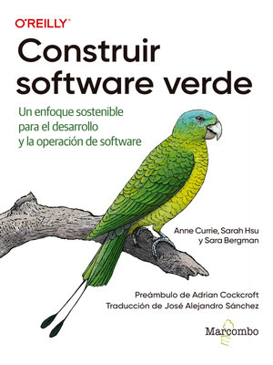 cover image of Construir software verde
